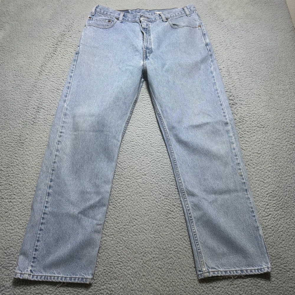 Vintage Levis 550 Jeans Mens 36x29 Regular Fit Medium Wash Y2K Baggy Denim
